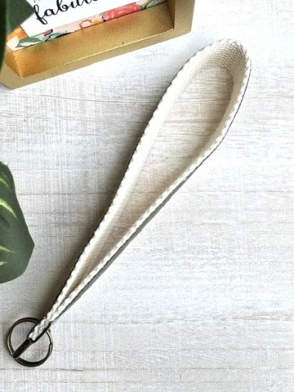 Fabric Key Fob Wristlet | Cotton Floral Keychain Holder | Teacher Gift for Women